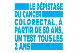 Mars Bleu: campagne de dépistage du cancer colorectal