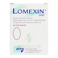 Lomexin 600 Mg Caps Molle Vaginale Plq/1 à Auterive