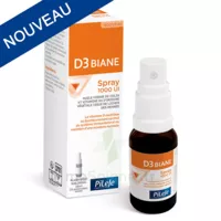 Pileje D3 Biane Spray 1000 Ui - Vitamine D Flacon Spray 20ml à Auterive