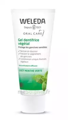 Weleda Soins Bucco-dentaires Gel Dentifrice Végétal 2t/75ml à Auterive